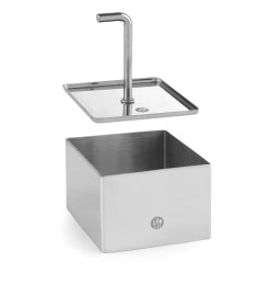 512227_Duwer RVS vierkant 6,5 cm - Hendi - 512227_Hendi_van Hattem Horeca_1