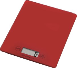 3536635_Weegschaal digitaal rood 5 kg.1 gr. - 16x21 cm_Koswa_van Hattem Horeca_1