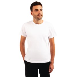 Camiseta unisex blanca XL