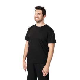 Camiseta unisex negra XL