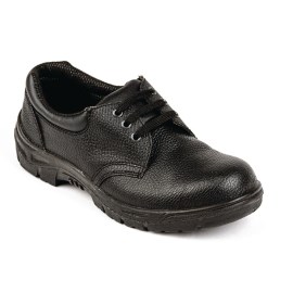 Zapatos de seguridad unisex negro Nisbets Essentials 50