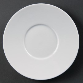 Platos de taza Elegant blancos Olympia