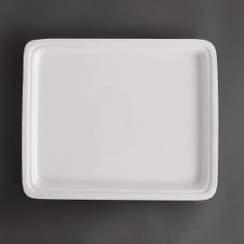 Recipiente Gastronorm tamaño medio blanco 30mm Olympia