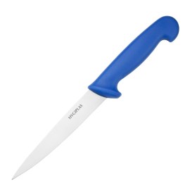 Cuchillo de filetear Hygiplas 15cm azul
