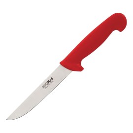 Cuchillo de deshuesar Hygiplas 15cm rojo