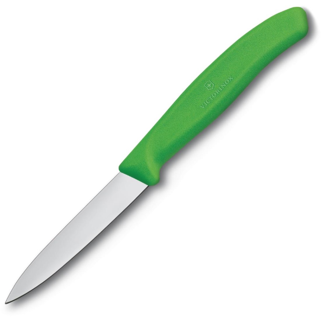 Cuchillo pelador Victorinox verde 76mm